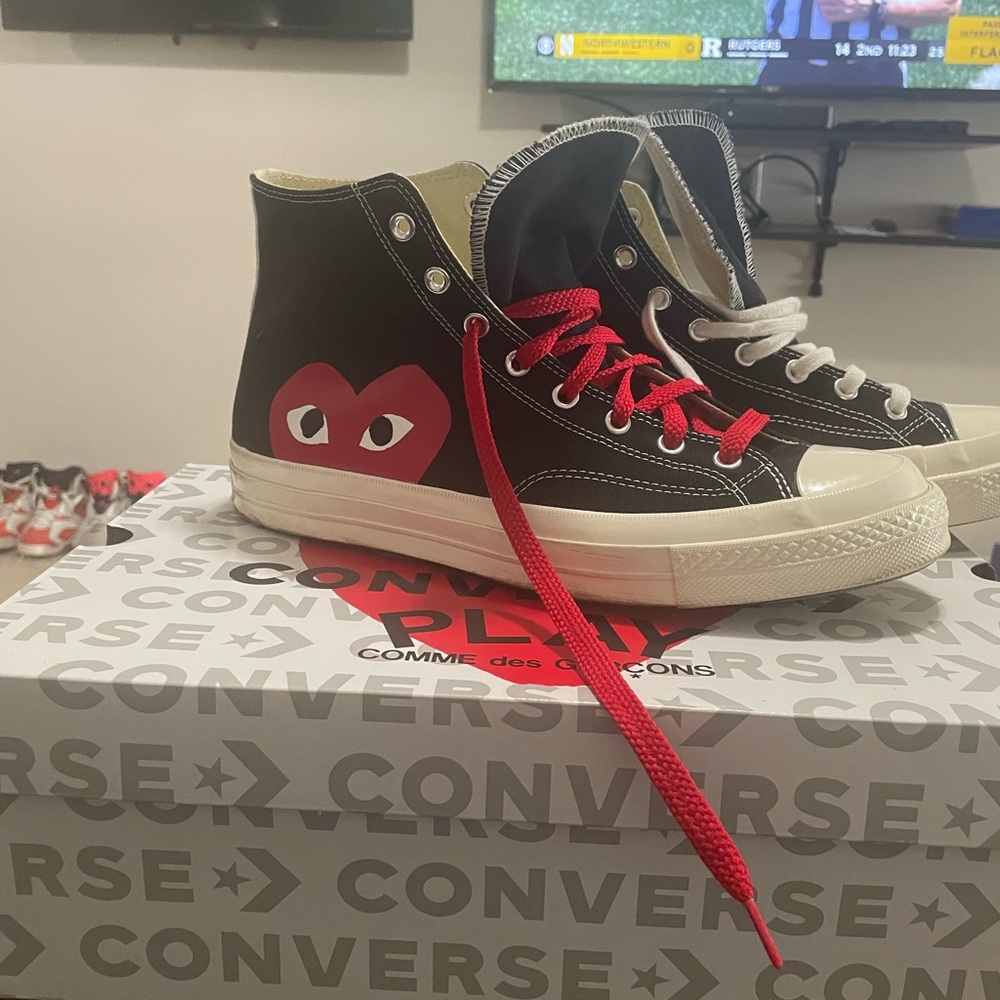 Comverse Play - Comme des Garçons size 12 wonderful shape w/ orig box $75